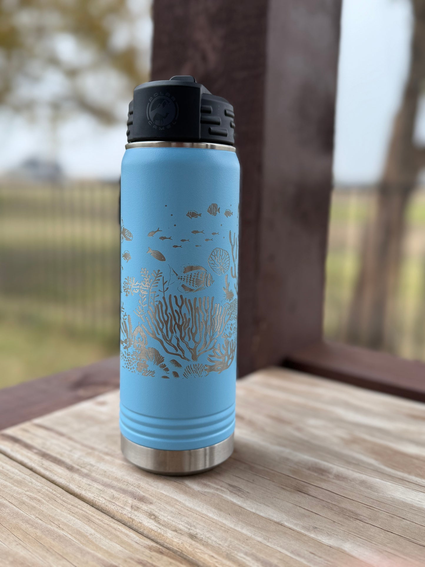 Custom Laser-Engraved 20oz Insulated Tumbler